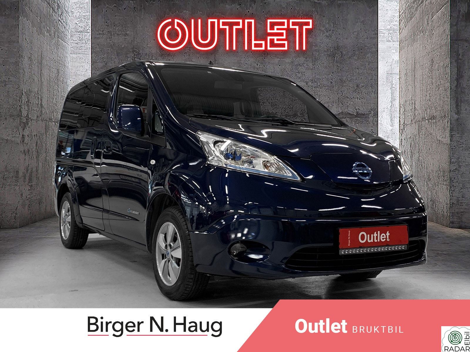 NISSAN e-NV200 Evalia 40 kWt 7-s /R.KAM/7-SETER/EU.28/