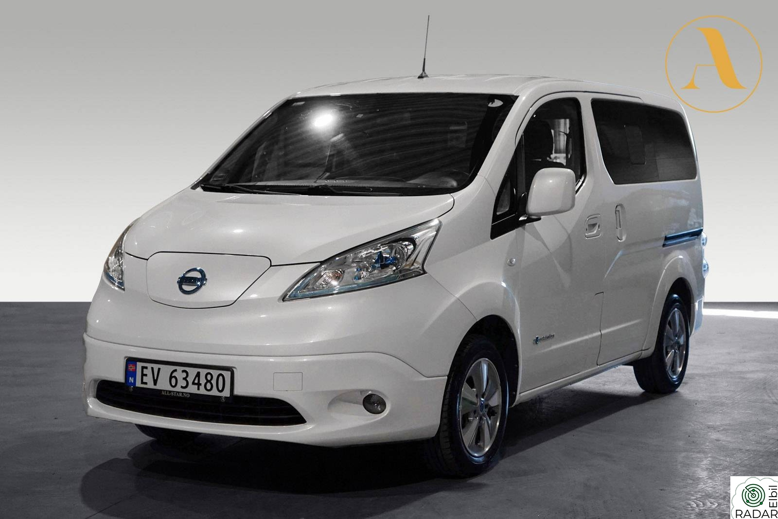 NISSAN e-NV200 EVALIA 40KWH/7-SETER/NAVI/RYGGEKAMERA/VARMER/CRUISE