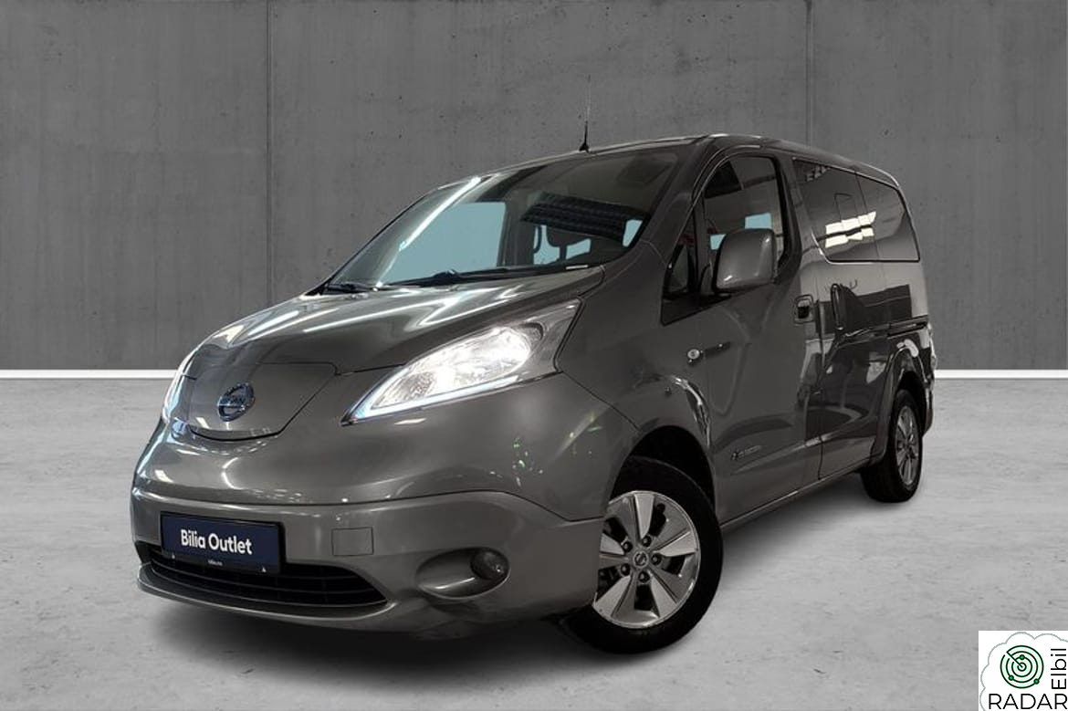 NISSAN e-NV200 40Kwh Evalia 7-s Ryggekamera, Navi, Cruise