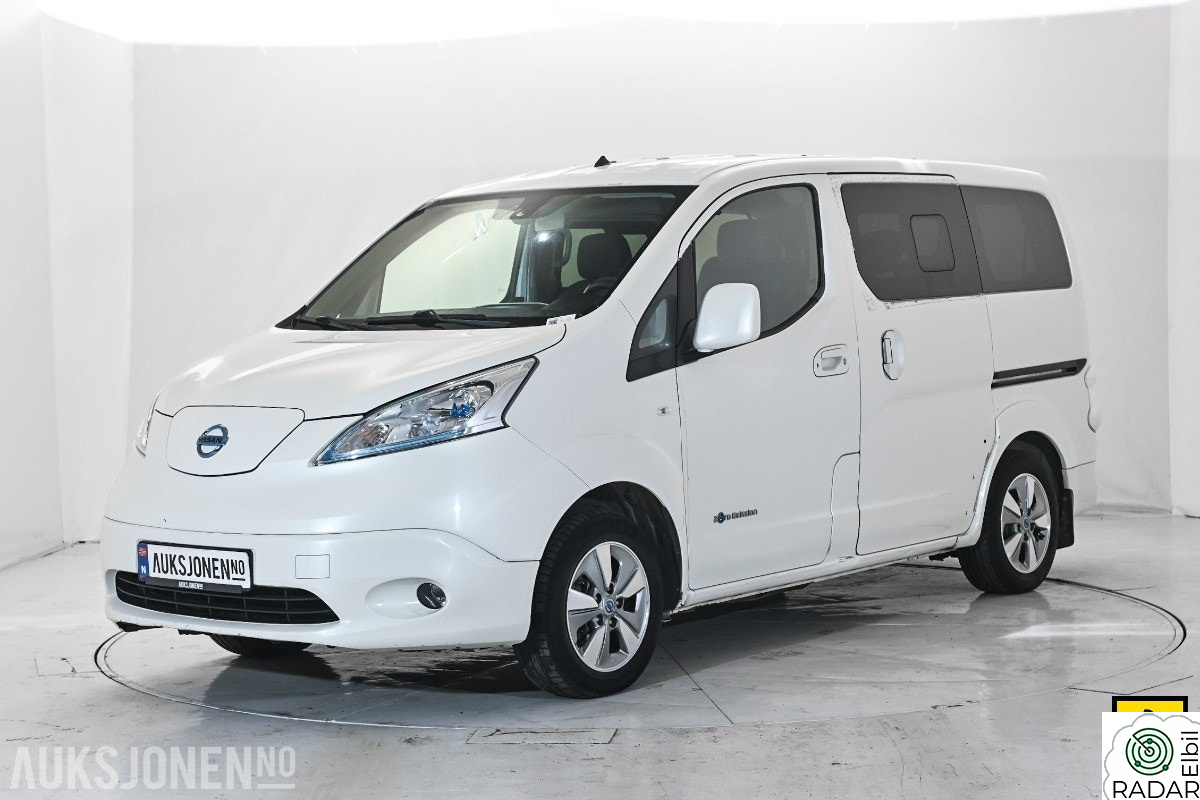 NISSAN e-NV200 7-SETER KAMERA NAVI RATTVARME KUNSTSKINN