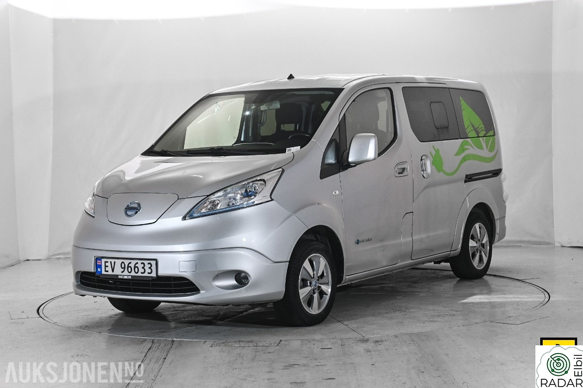 NISSAN e-NV200 40 KWH 7-SETER NAVI VARMER KAMERA CRUISE DAB