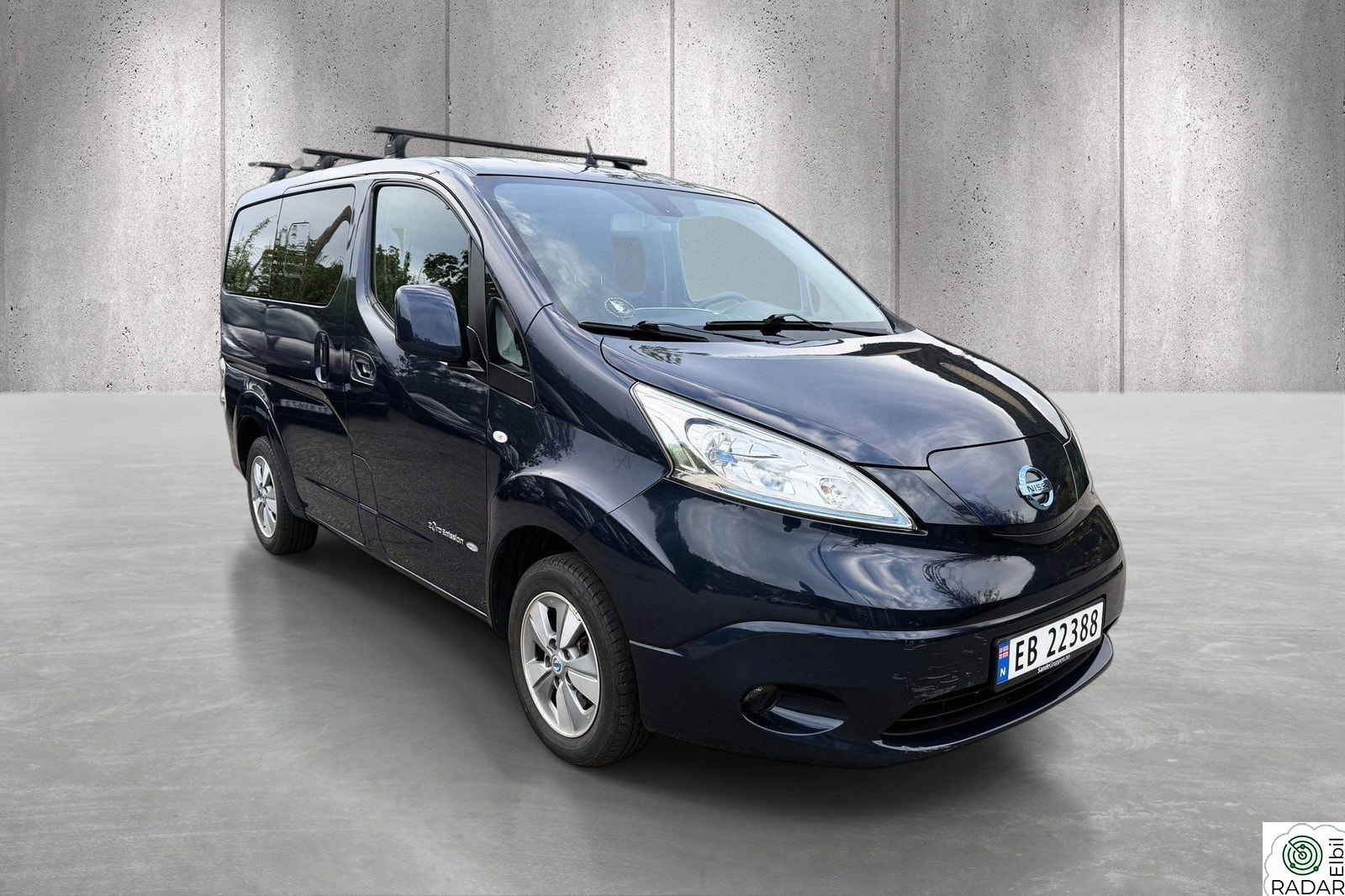 NISSAN e-NV200 200KM WLTP | 7seter | EU 12.2027 | R.kam/Rattvarme/S+V+