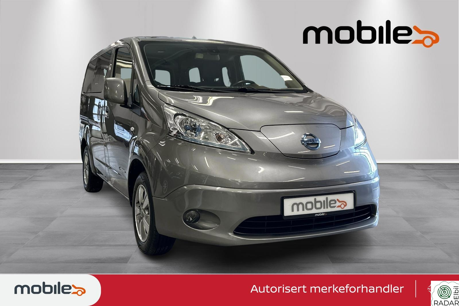 NISSAN e-NV200 Evalia 40 kWt 7-seter   -Ny service! -Nye bremser!