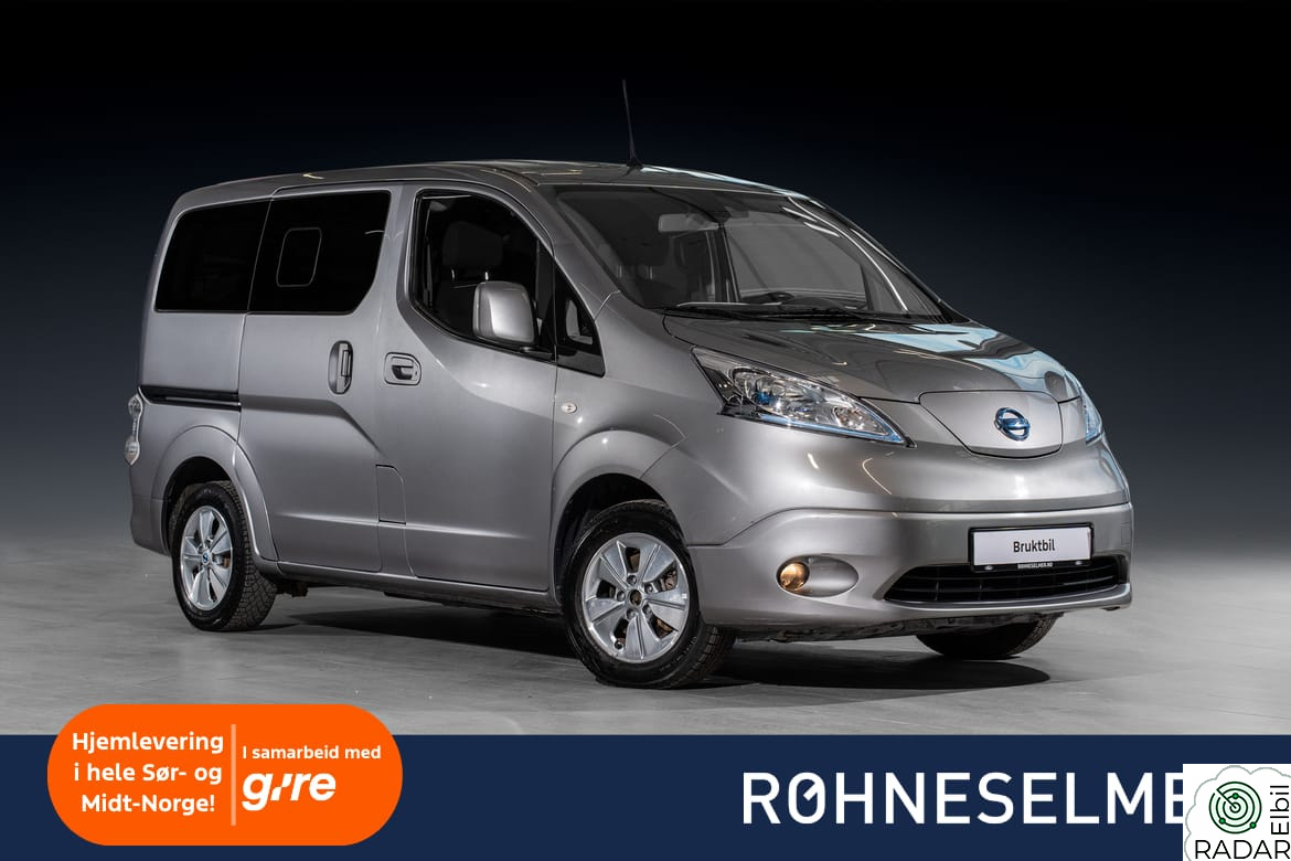 NISSAN e-NV200 7seter!|EU 28|R.Kam|Rattvarme|Setevarmere|LED|BT|DAB+++