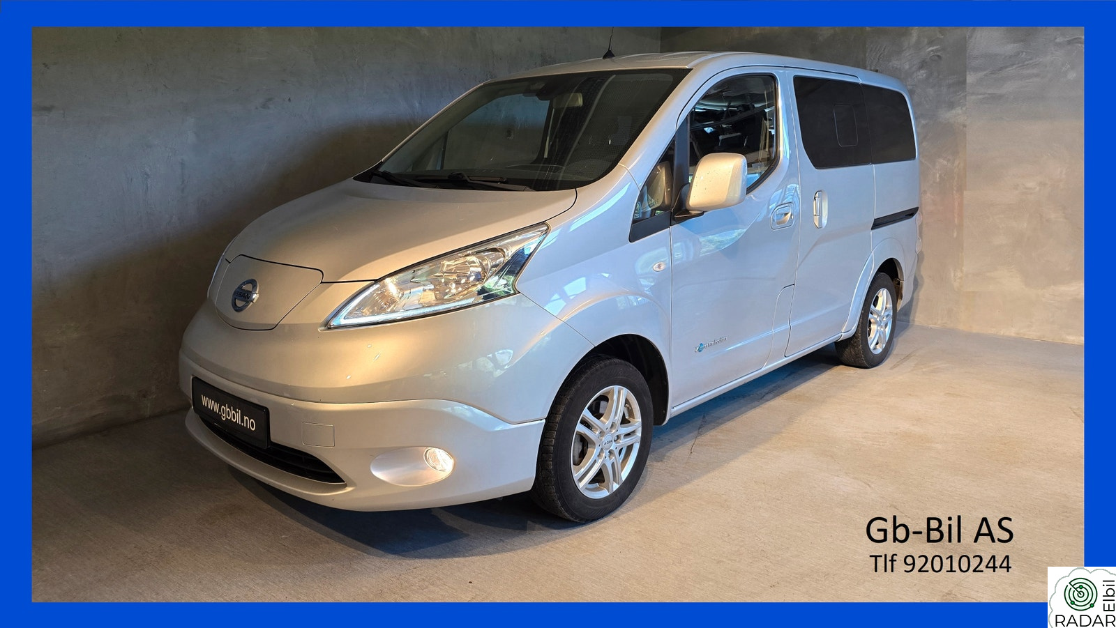 NISSAN e-NV200 Evalia/40Kwh/Nav/Kamera/Dab/7seter/6mndGaranti/EUOK-27