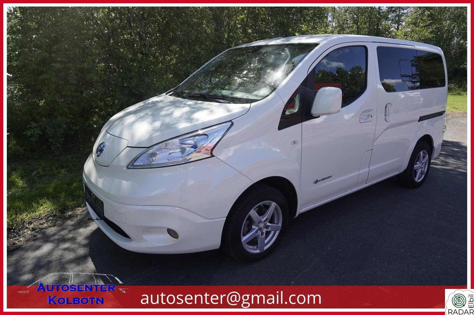 NISSAN e-NV200 EVALIA PREMIUM 7 SETER/KAMERA/NAVIGASJON/CRUISE