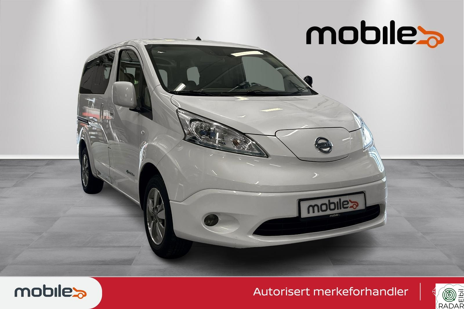 NISSAN e-NV200 Evalia 40 kWt 7-s Ny service! -EU til 2028 -Lav km!