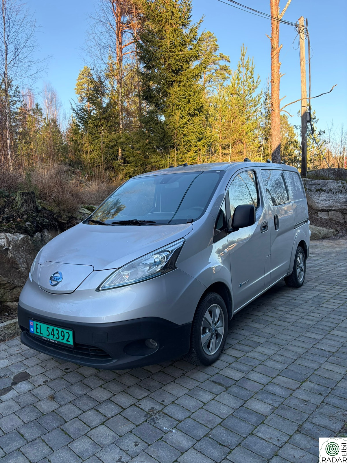 NISSAN E-NV200 Premium 5-d | Navi | Ryggekamera | Keyless | 2 skyvedør