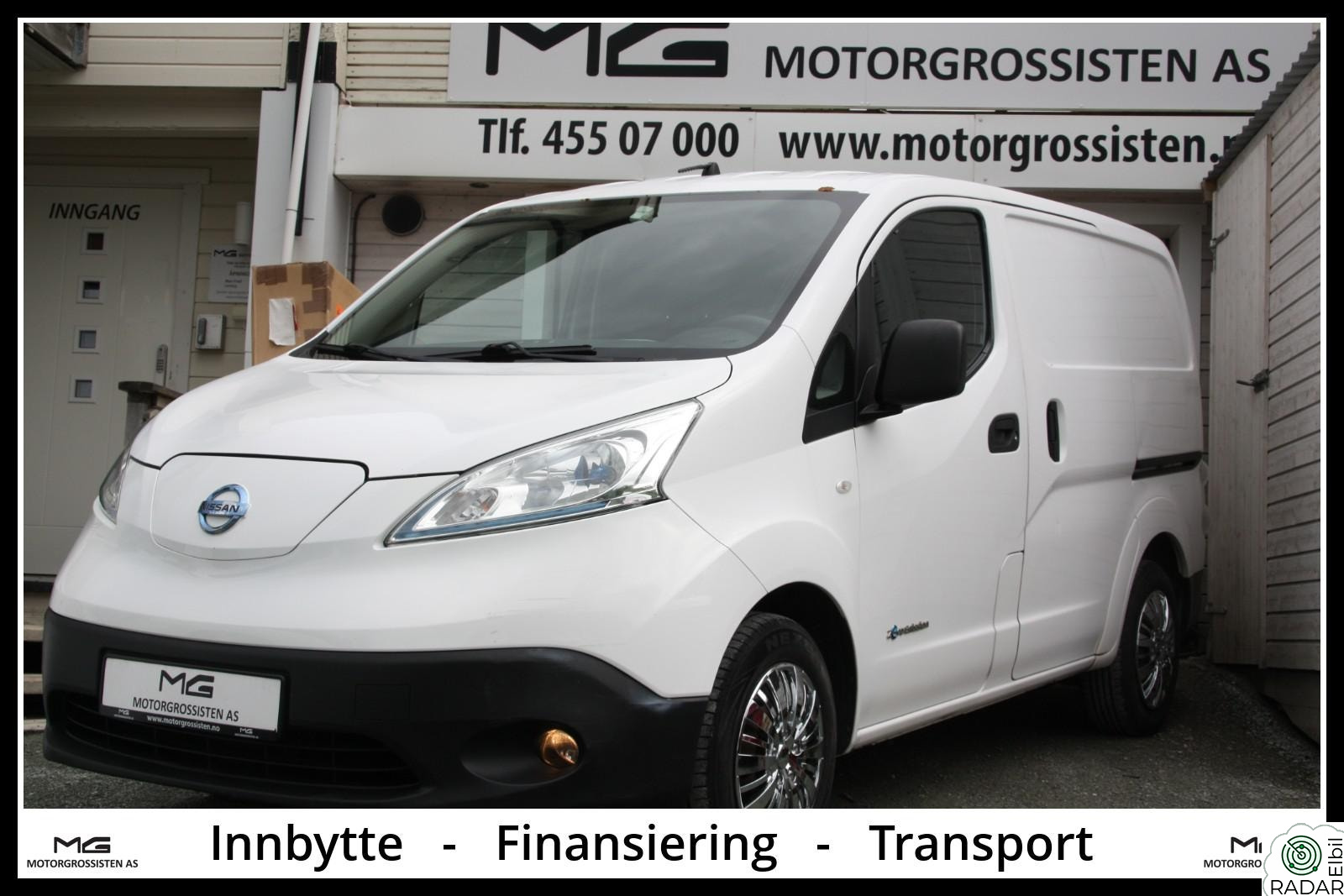 NISSAN E-NV200 2X-skyvedører/2x-bakdører/Ny Eu