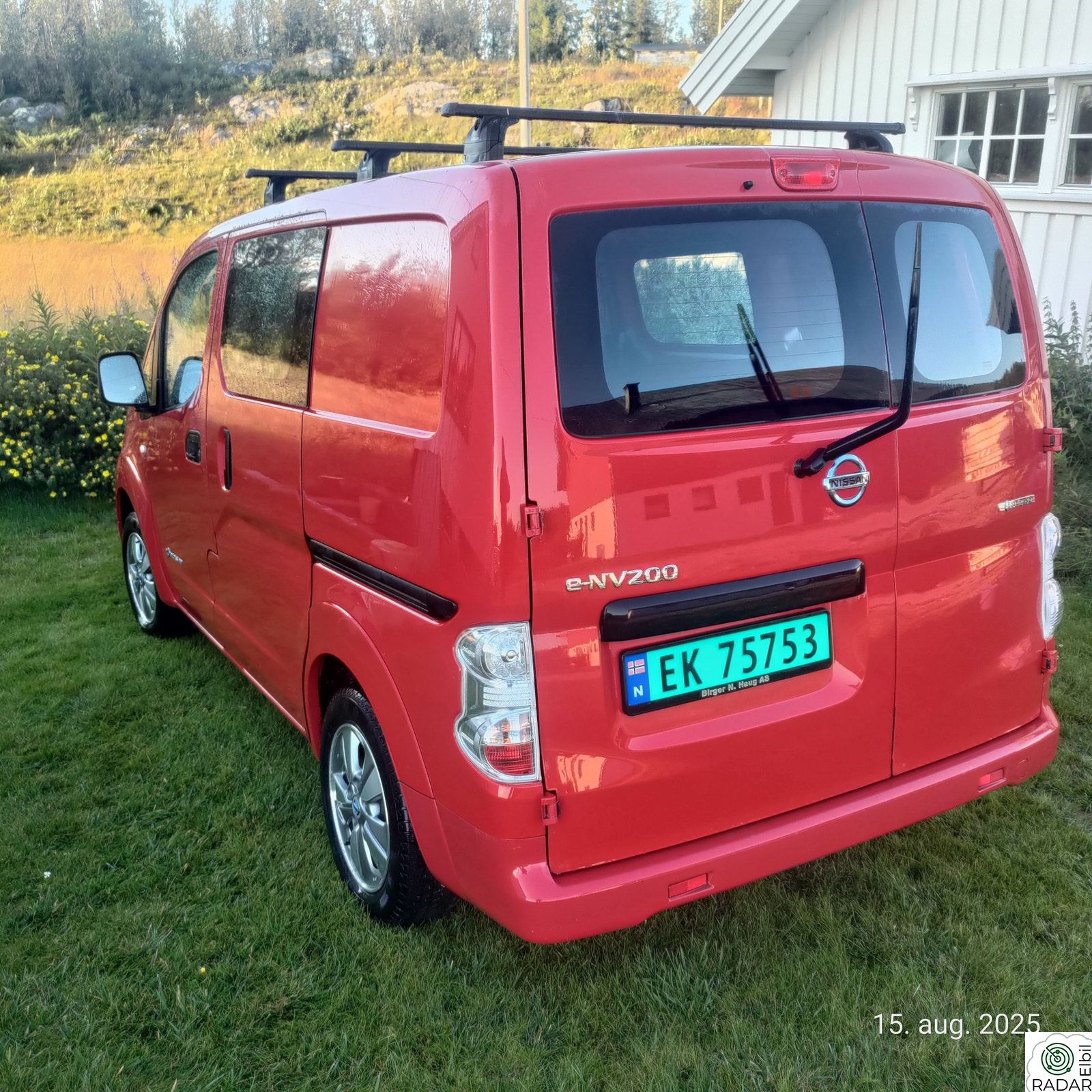 NISSAN e-NV200 EU til 3/2028 - godt ivaretatt - meget lav km. - aut.