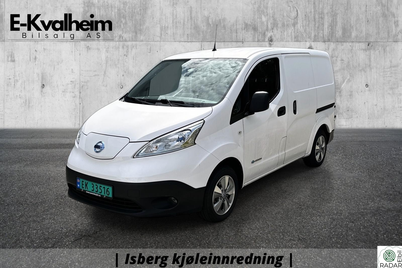 NISSAN e-NV200 40Kwt | Kjølebil | R.kamera | Navi | Dab+ | Outlet |