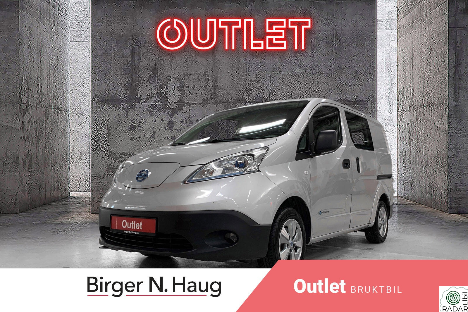 NISSAN e-NV200 Premium 40 kWt/R.kamera/Navi/Keyless/