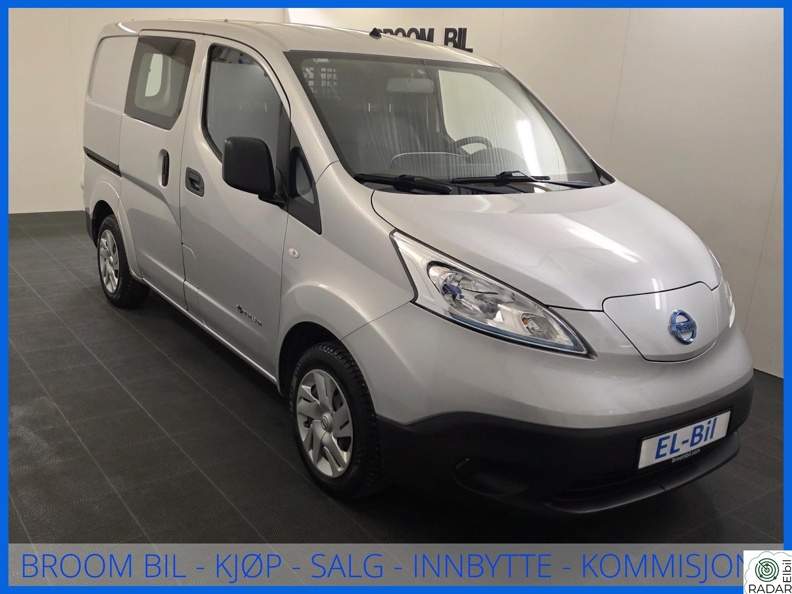 NISSAN e-NV200 LONG RANGE 40kW 200KM WLTP/TILHENGERFESTE/KAMERA/2xSKYV
