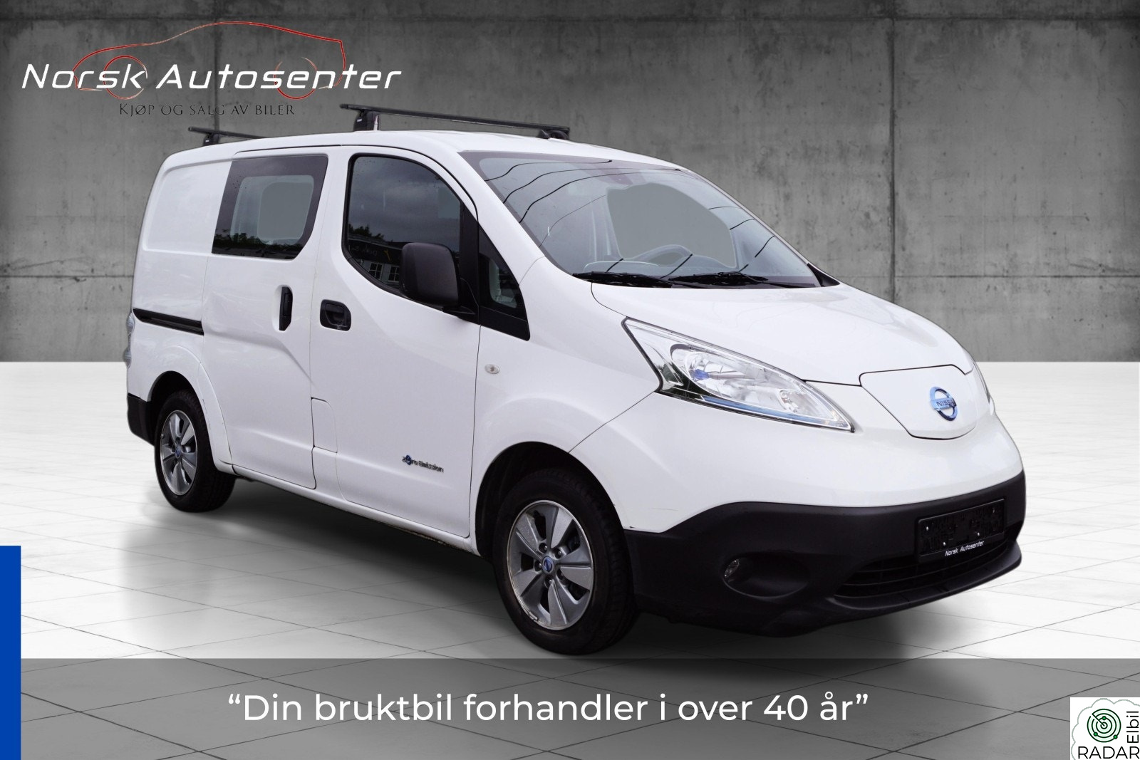 NISSAN e-NV200 PREMIUM | 1-EIER | NAVI | R.KAM | 40KWH | CRUISE | R.V