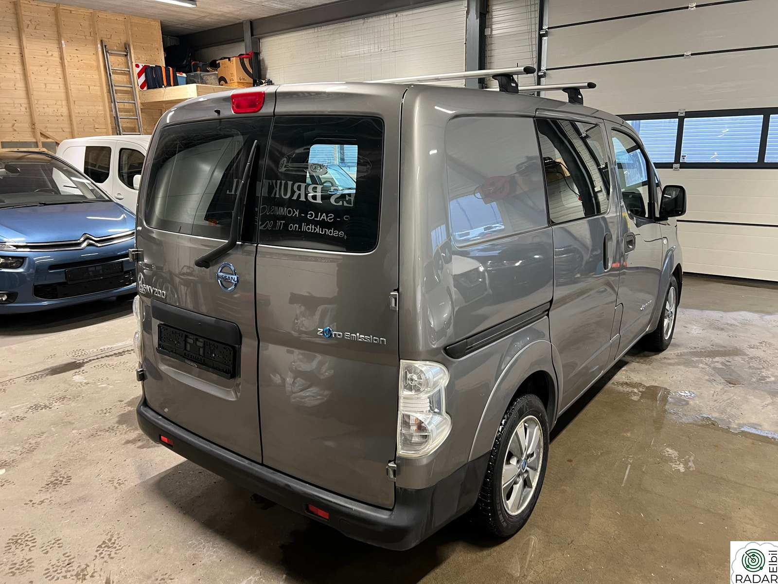 NISSAN e-NV200 Comfort Plus 40 kWt 230 km på vinter, navi R kamera