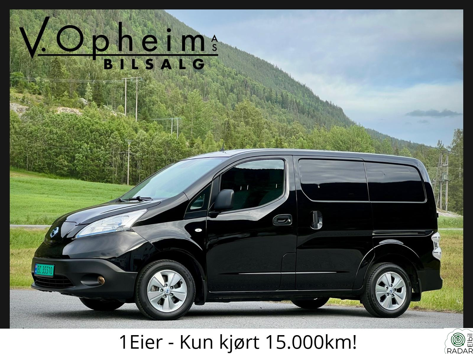 NISSAN e-NV200 Premium/40KWh/Norsk/1Eier/R.Kamera/Klima/Navi/Keyless