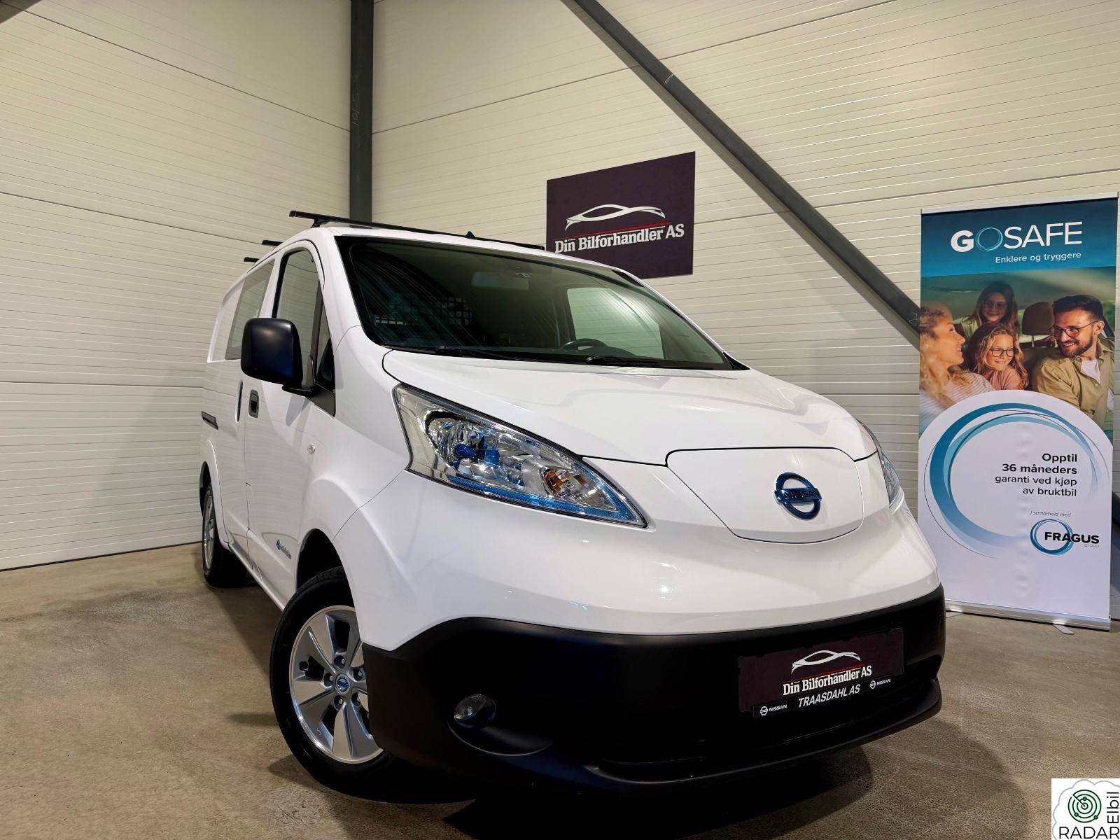 NISSAN e-NV200 Premium 40kWh Ryggekamera/Garanti/Forvarming/Rattvarme
