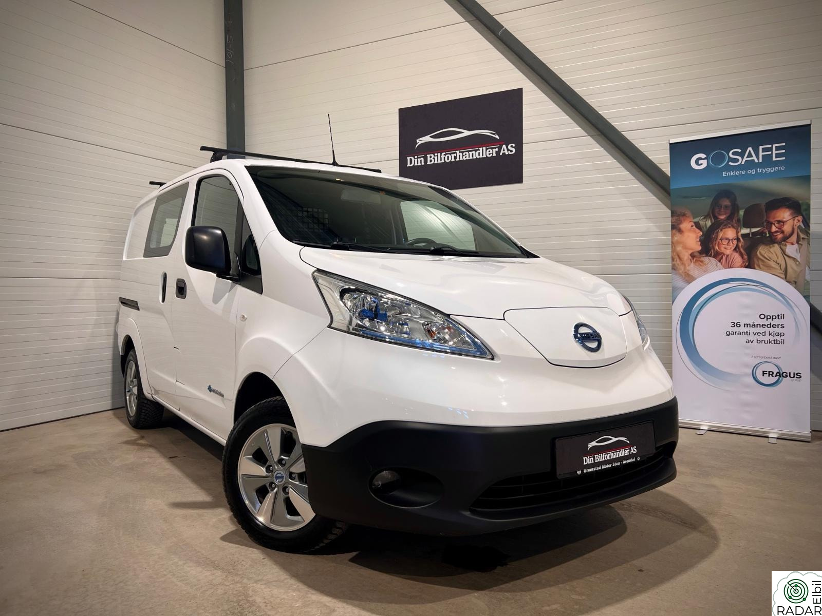 NISSAN e-NV200 Premium 40kWh Ryggekamera/Garanti/Forvarming/Rattvarme