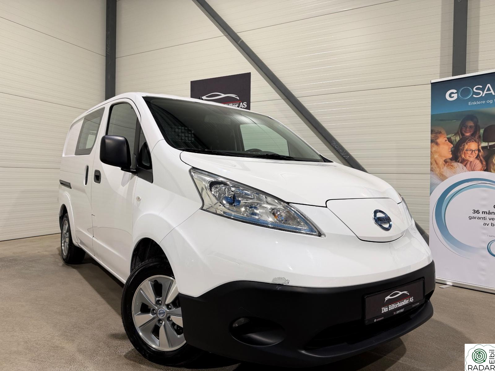 NISSAN e-NV200 Premium 40kWh Ryggekamera/Garanti/Forvarming/Rattvarme