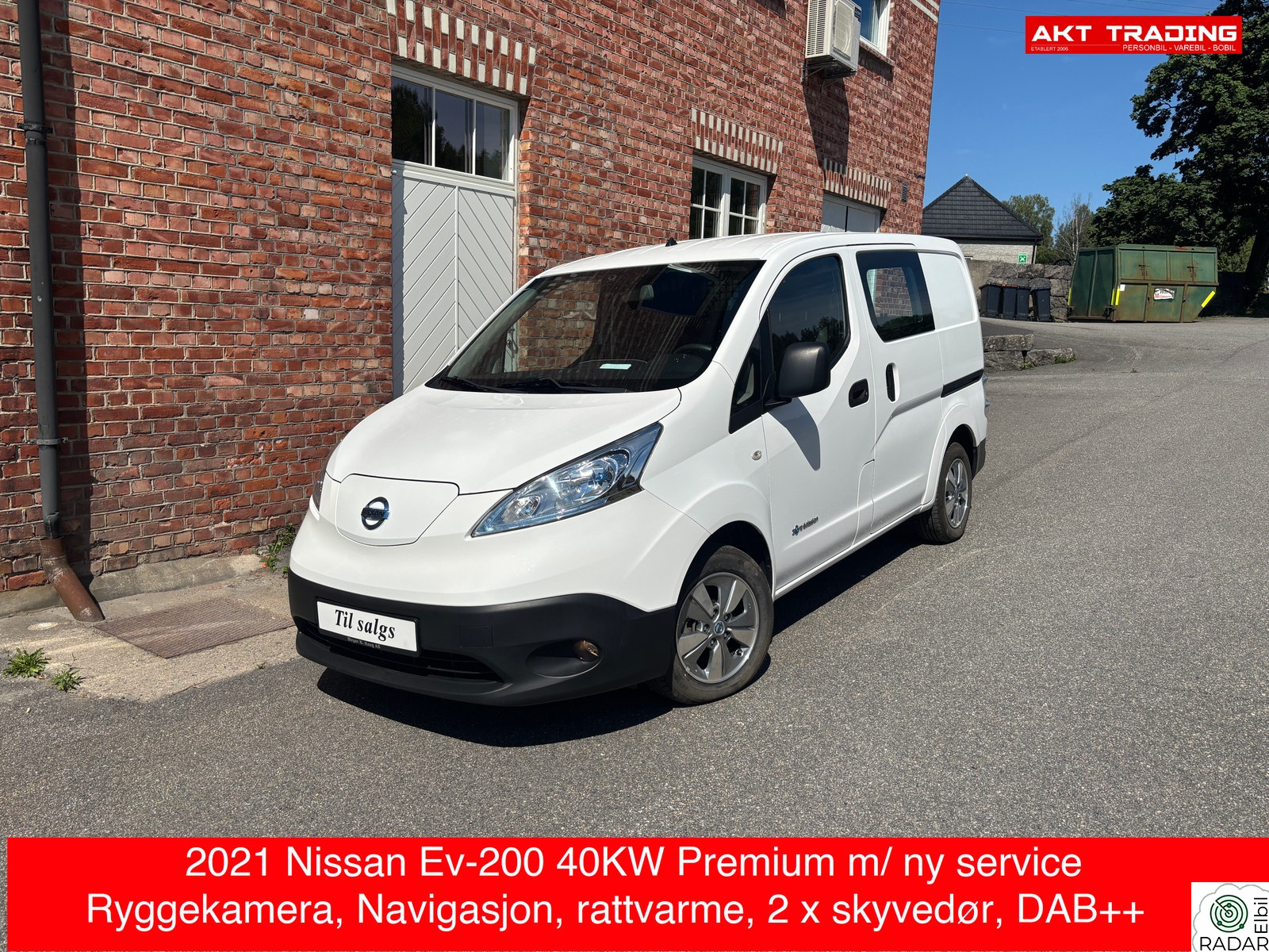 NISSAN e-NV200 Premium 40 kWt