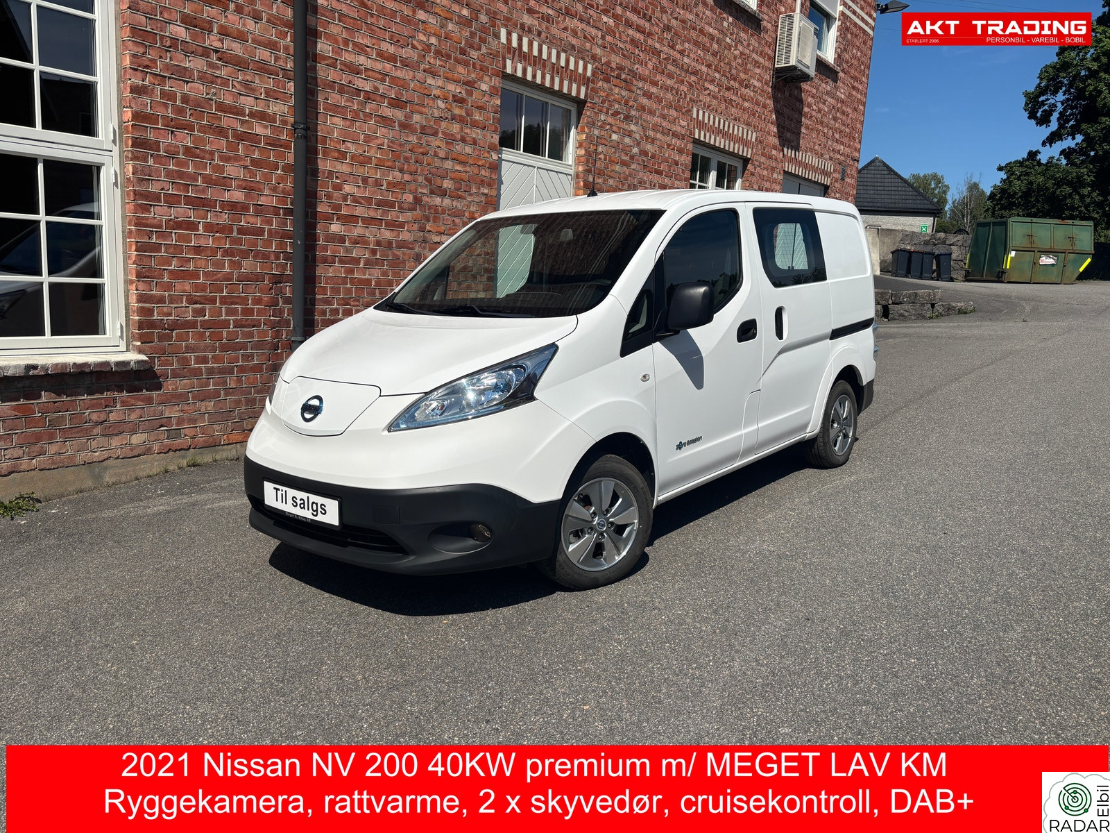 NISSAN e-NV200 Premium 40 kWt
