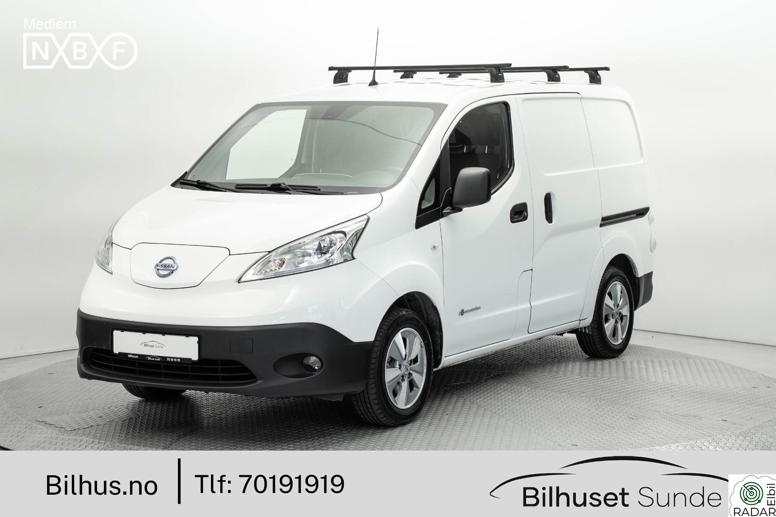 NISSAN e-NV200 Premium 200km Hengerfeste,Ryggekamera,Navi,Rattvarme++