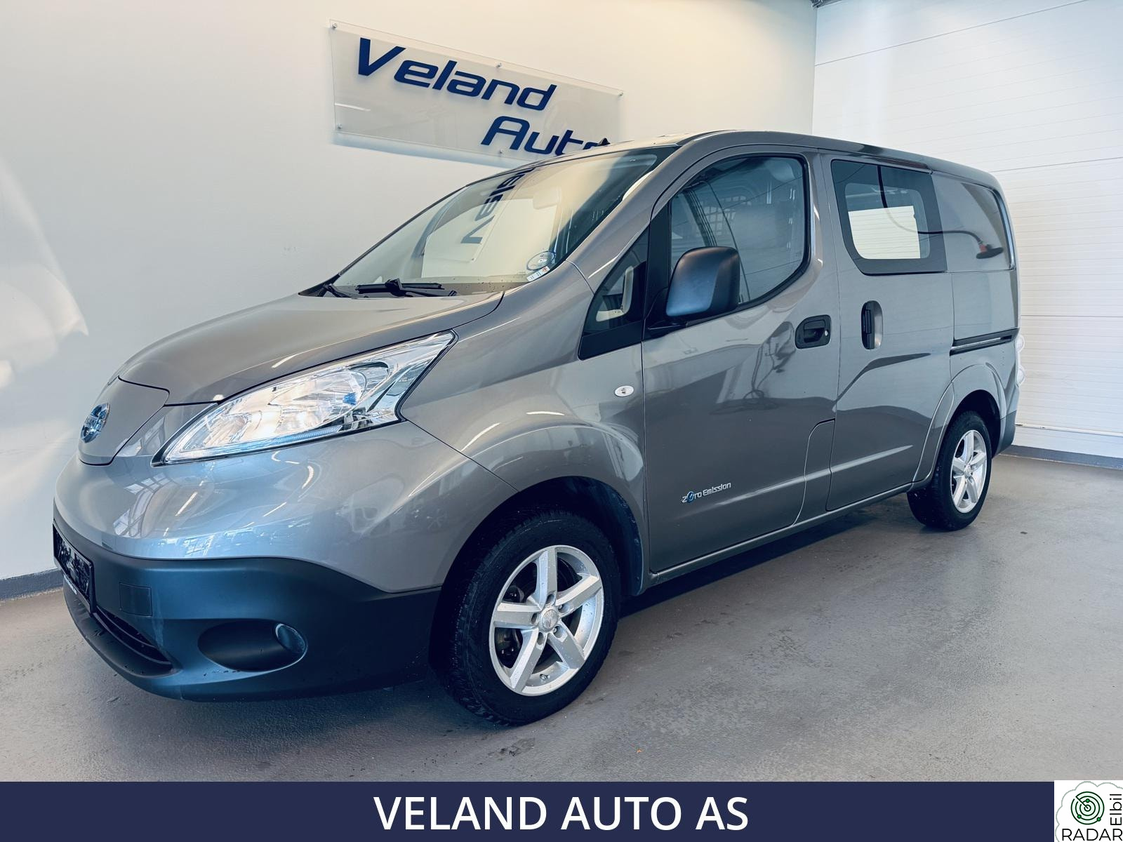 NISSAN e-NV200 PREMIUM 2 X SKYVEDØR / CRUISE / NAVIGASJON / DAB+