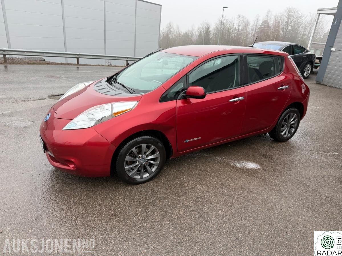 NISSAN LEAF 24KWH,2.GEN,10/12STREKER BATTERI,EU-OK 11-26