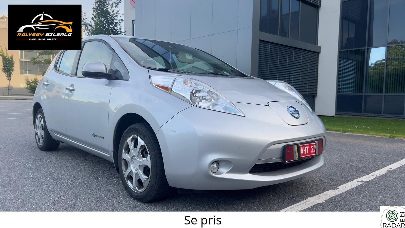 NISSAN LEAF 10/12 streker // Lav km //