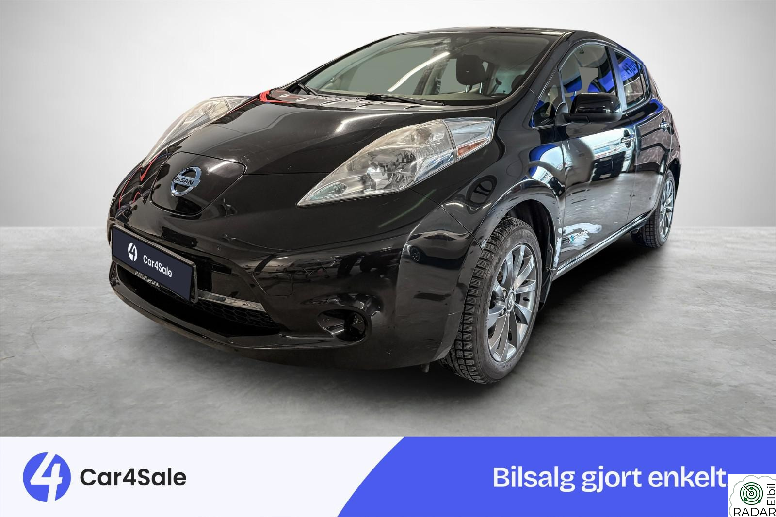 NISSAN LEAF 24kwh 190km / EU27 / Lav km / Ryggekam / Park.Varmer+++