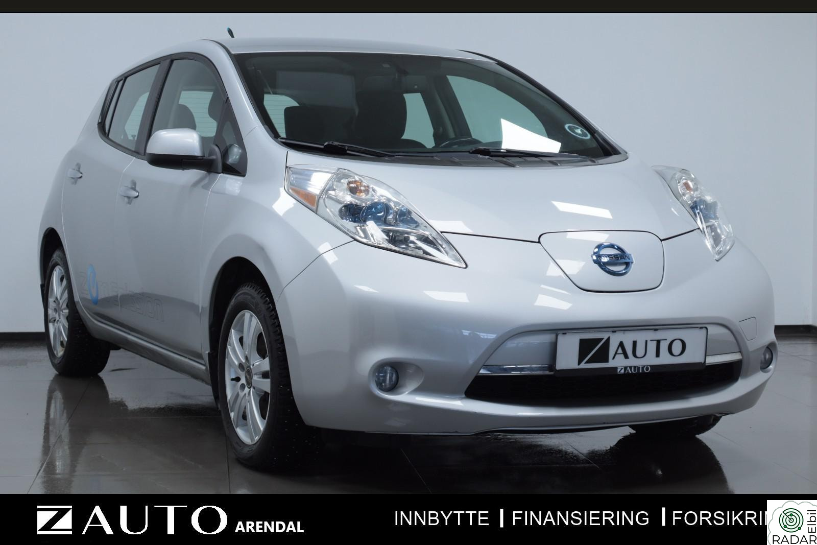 NISSAN LEAF VISIA (10 AV 12 STREKER) NAVI/RATTVARME/KEYLESS/OUTLET