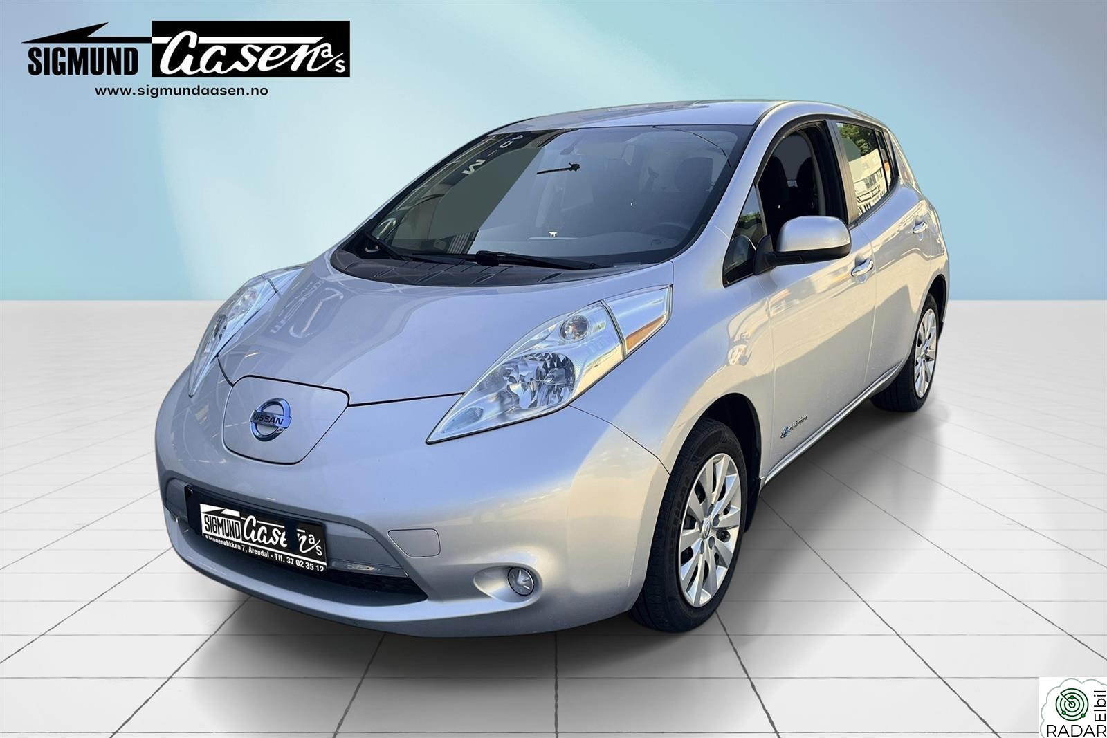 NISSAN LEAF Eu godkjent frem til mai 2028. Batteri: 11 streker!