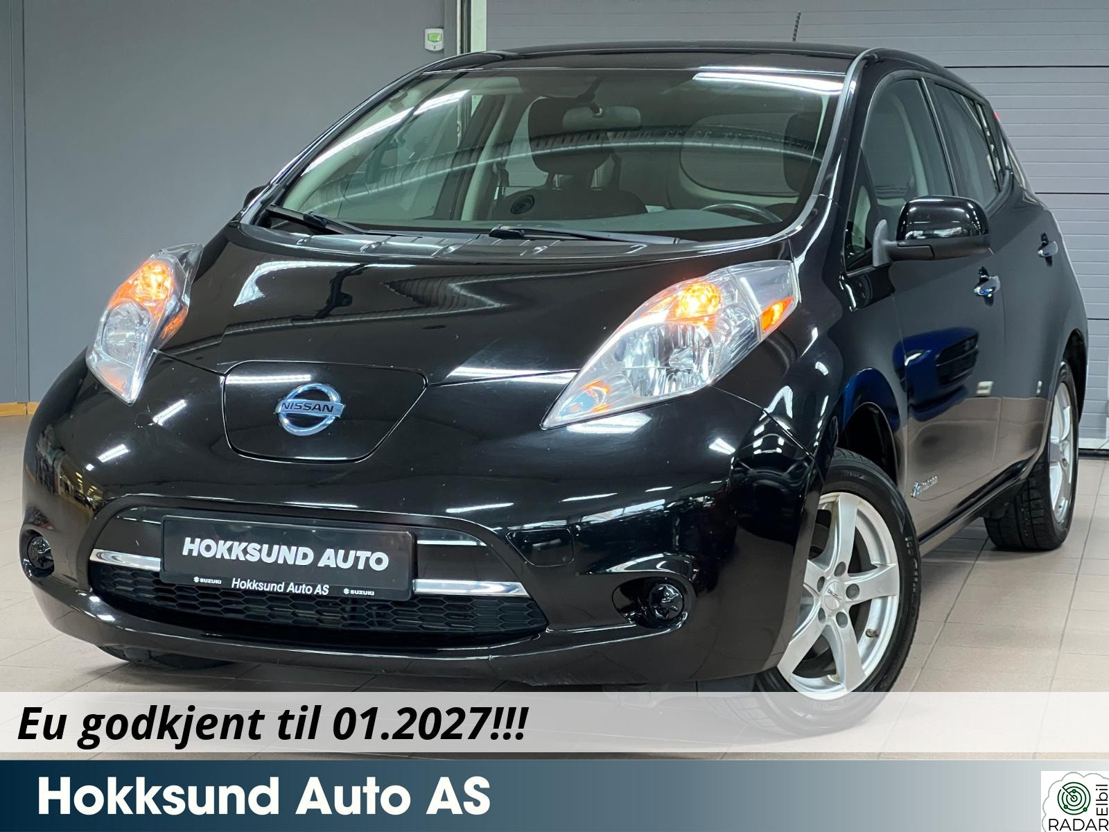 NISSAN LEAF 24kWh / RATT.VARME / DAB / S+V HJUL / AUX / CC