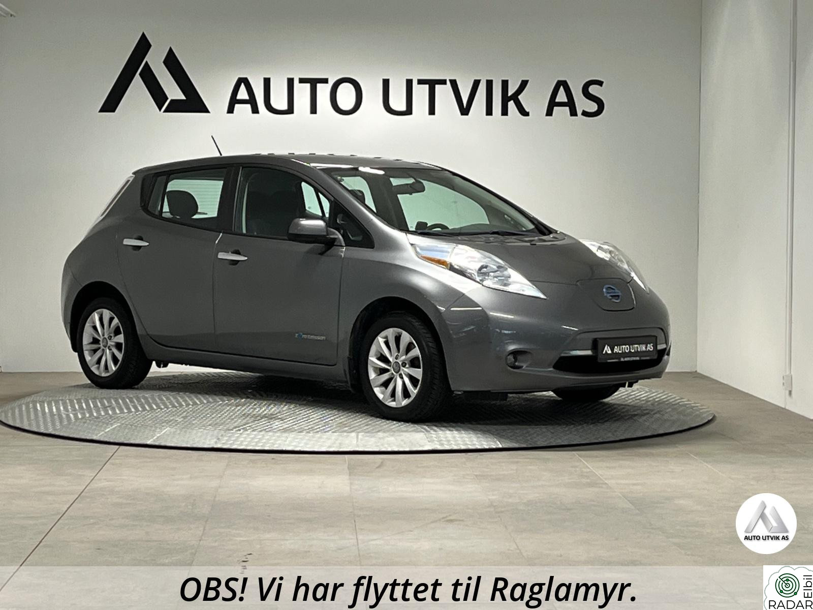 NISSAN Leaf Varmepakke / Garanti / Hurtiglading / Kamera / Ny Eu