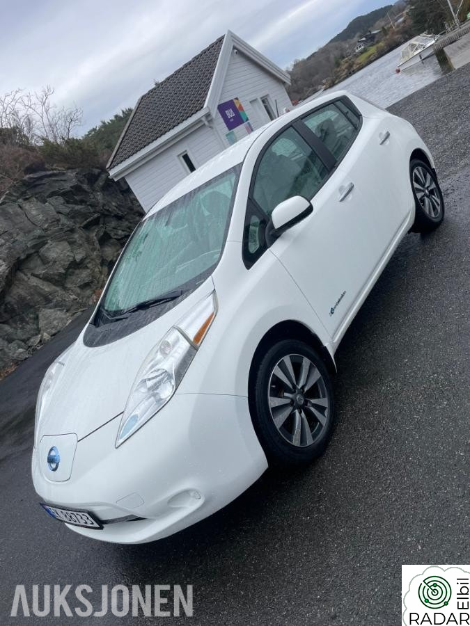 NISSAN LEAF 30kw nylig eu, service, Cruisekontroll, Ryggekamera, Ku