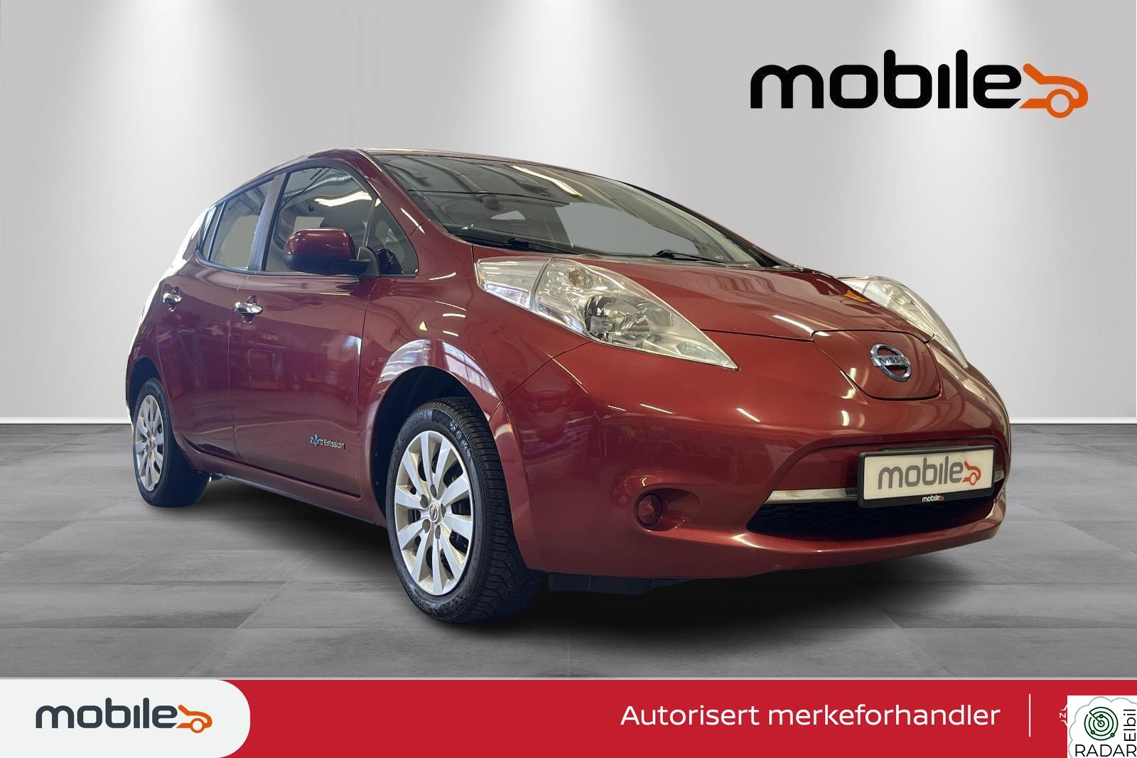 NISSAN LEAF Velholdt! 11/12 streker