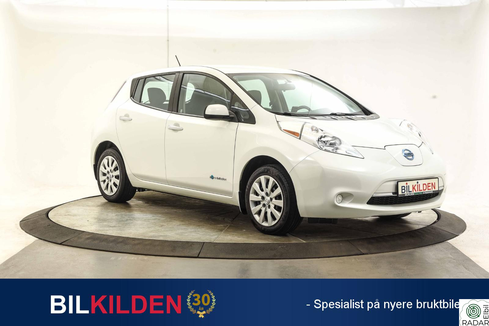 NISSAN LEAF Ryggekamera, DAB+, Keyless-GO, Varme i ratt, EU 07/2026