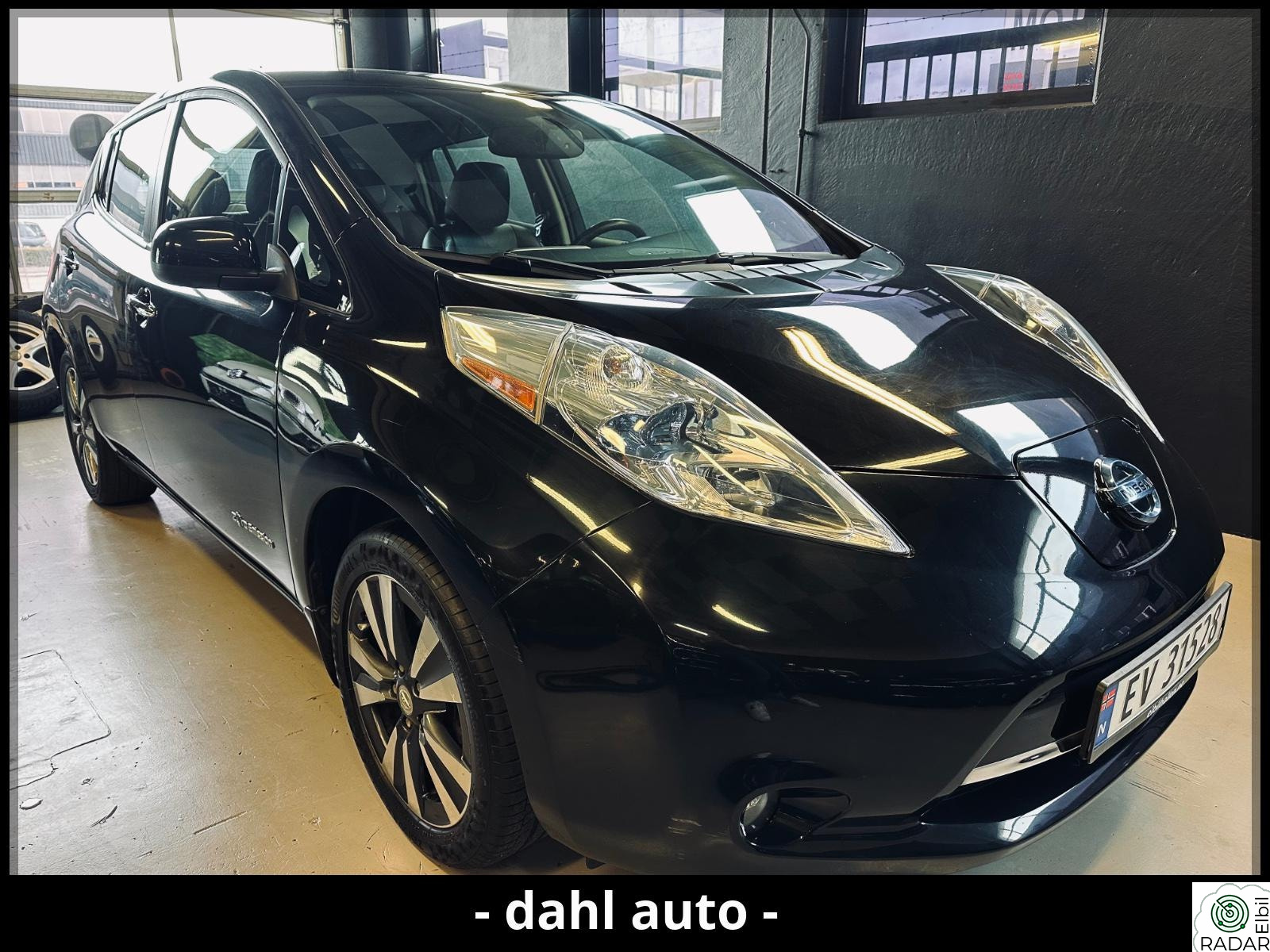 NISSAN Leaf EL-BIL/AUTOMAT/SKINN/R-KAM/11 AV 12 STREKER/EU-OK 8/27!