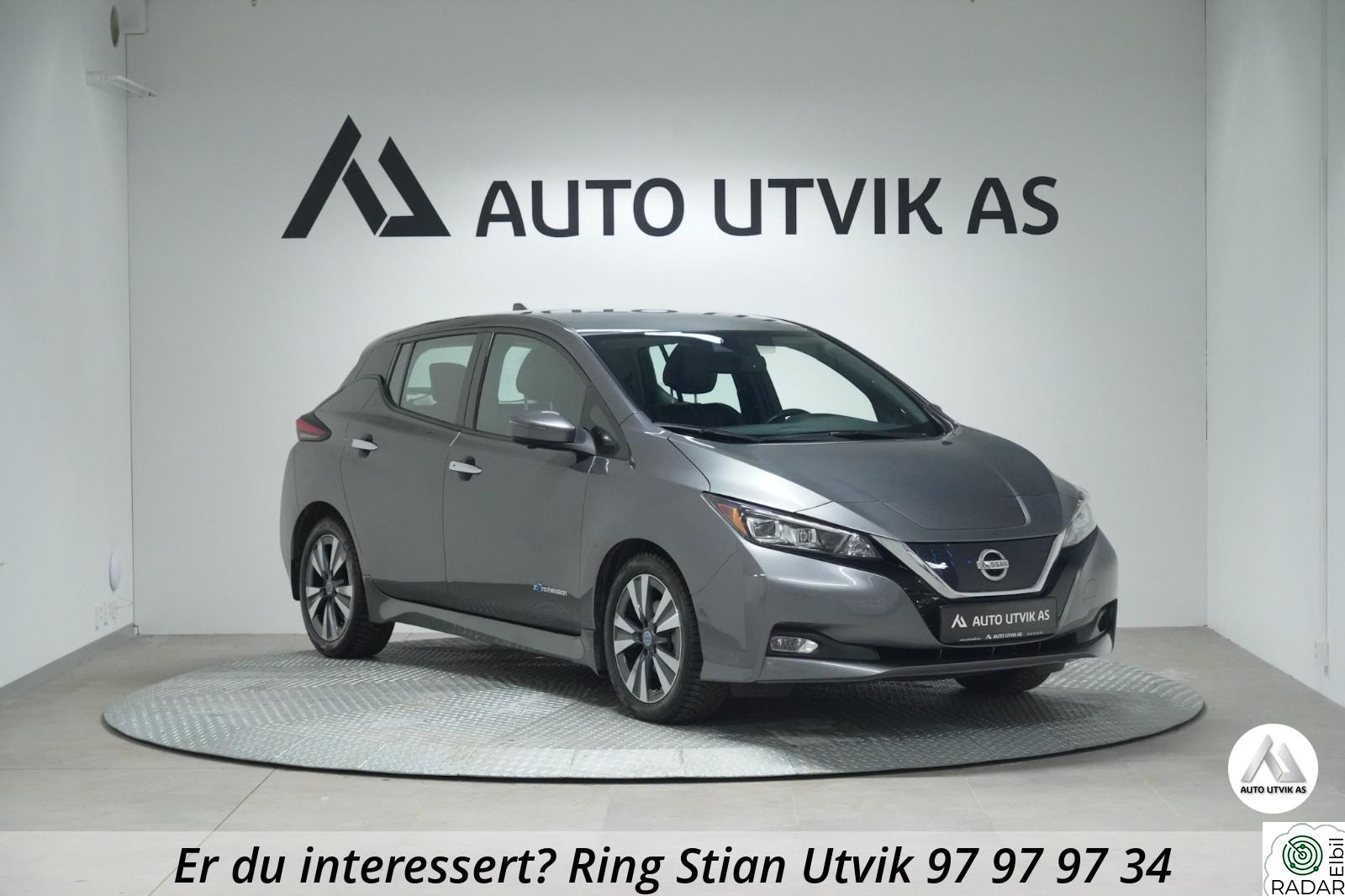 NISSAN LEAF 2 EIERE/LAV KM/NY EU/NY SERVICE/LAUNCH/40kWh/270KM