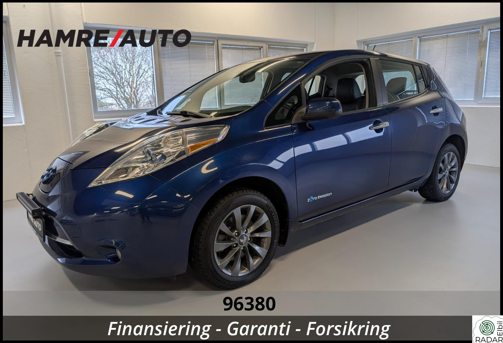 NISSAN LEAF 23kW/Tekna/Oppv.ratt/BOSE/Keyless/Bluetooth/Kamera