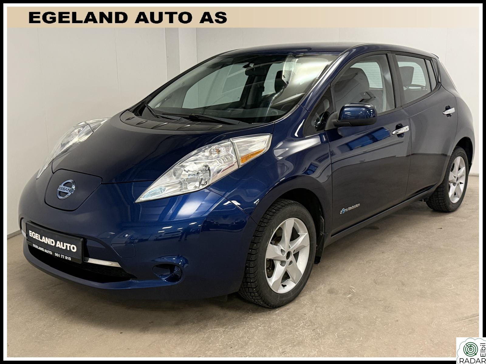 NISSAN LEAF 30kWh 1 eiers "Keyless, Ryggekamera, BT, EU 11/2027"