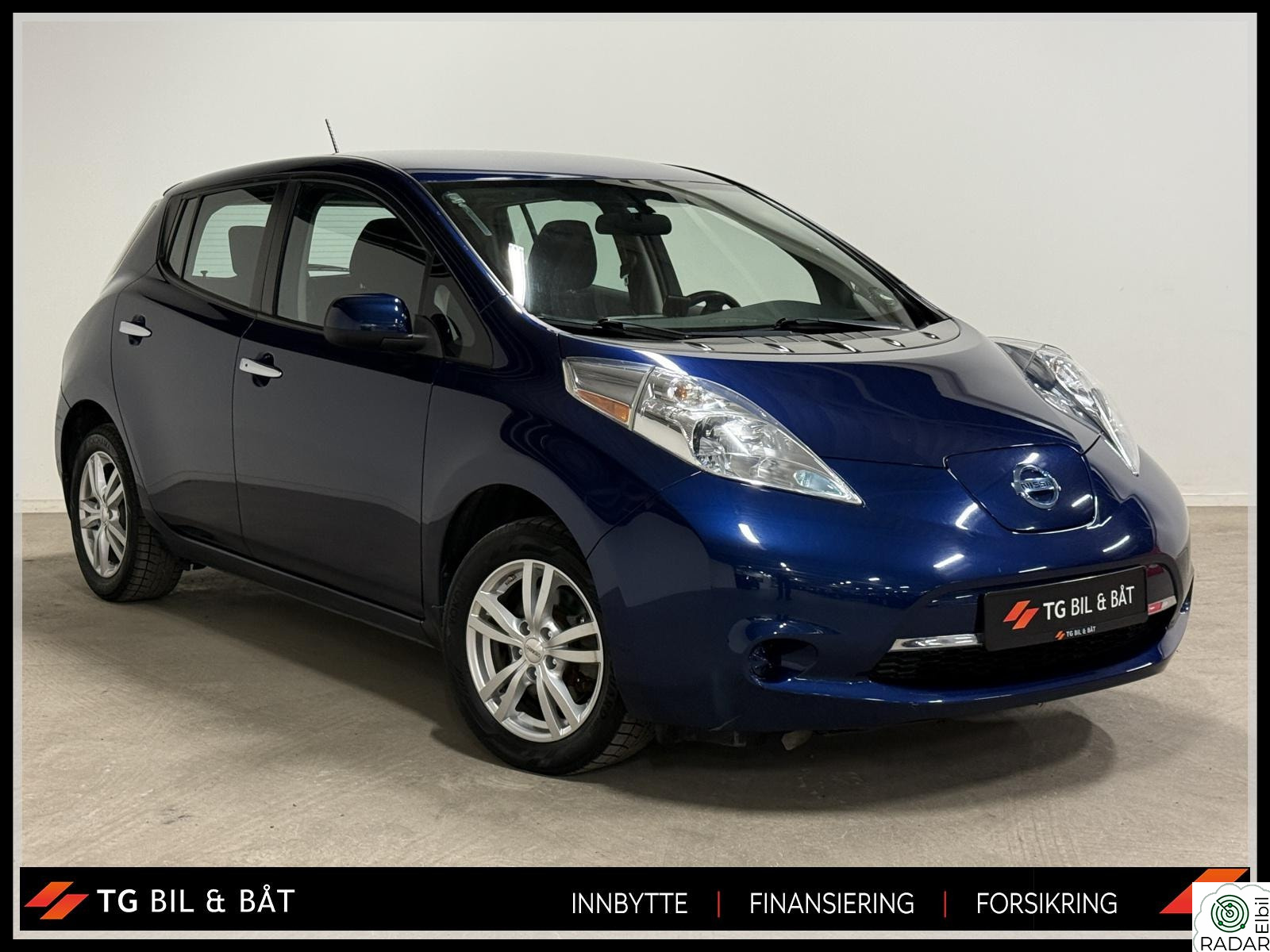 NISSAN LEAF 30kWh - CRUISE/DAB/KEYLESS/BLUETOOTH/NYE BREMSER/NY EU