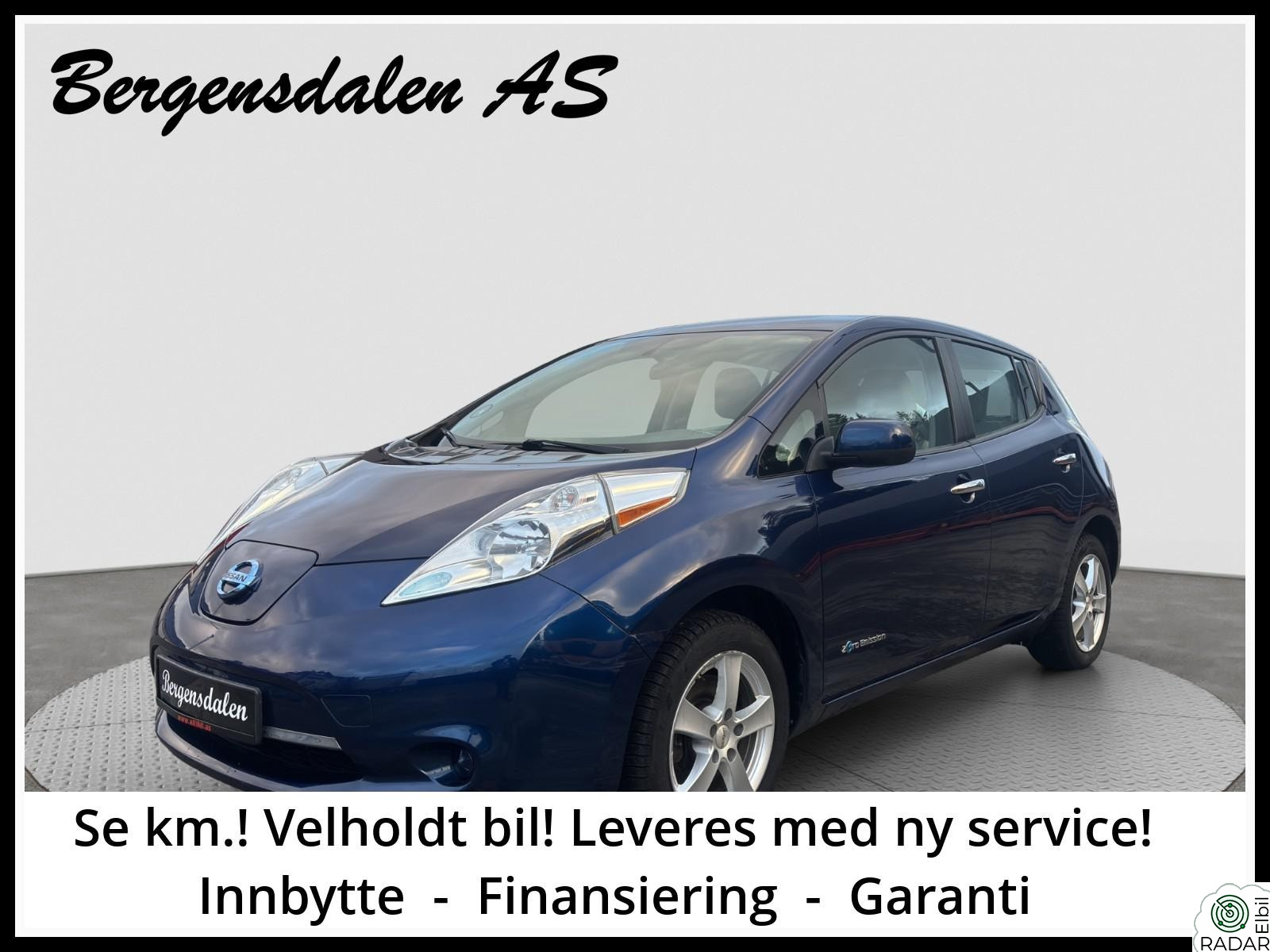 NISSAN LEAF Garanti på bil+batteri, 360 kamera, Bose, Varme i ratt