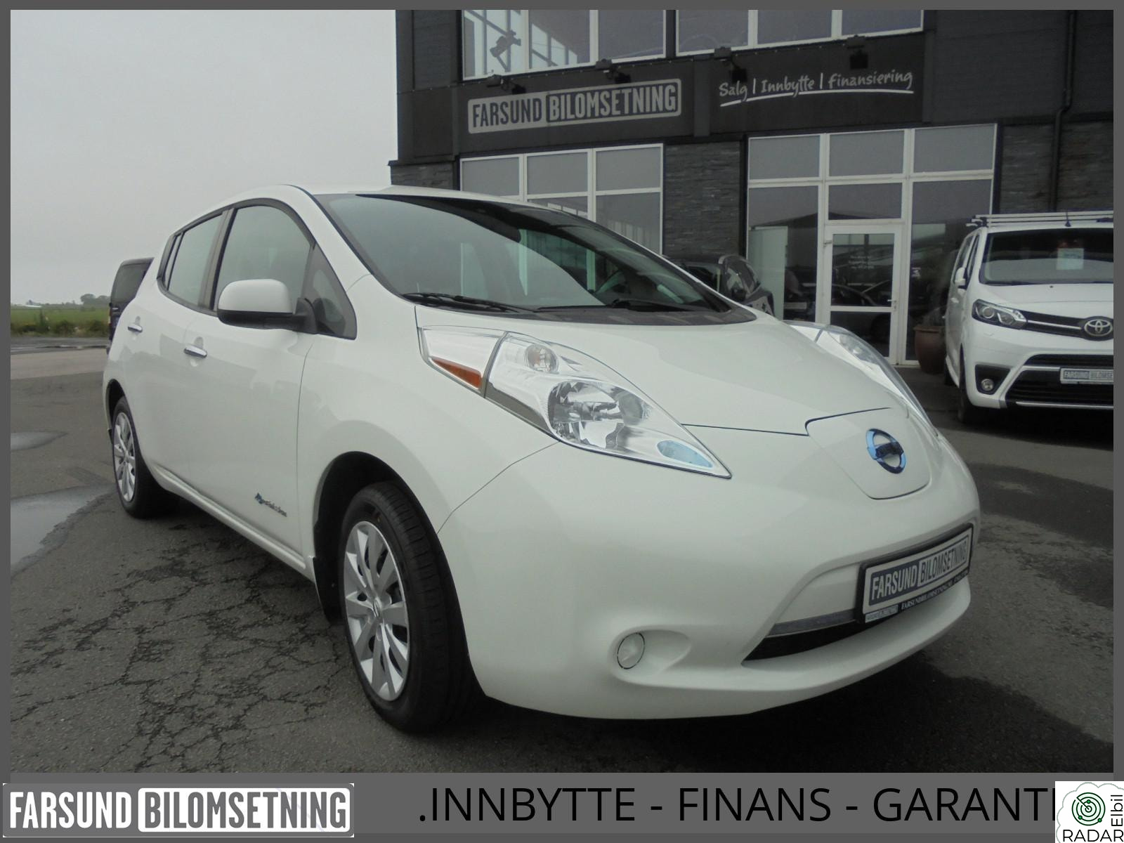 NISSAN LEAF 30KWH MEGET PEN BIL KAMERA, NAVI, CRUISE EU.OK. O5.2027