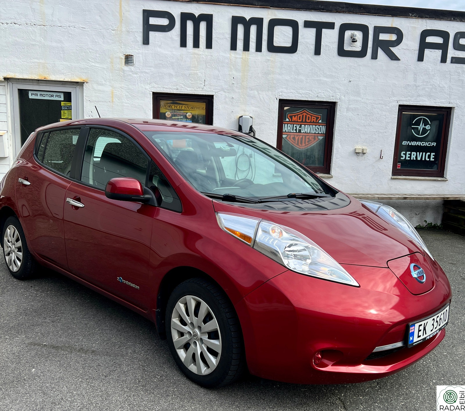 NISSAN Leaf Varmeseter, varme i ratt, ryggekamera, DAB+