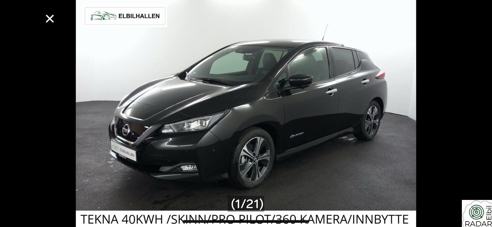 NISSAN Leaf 40kWh Tekna