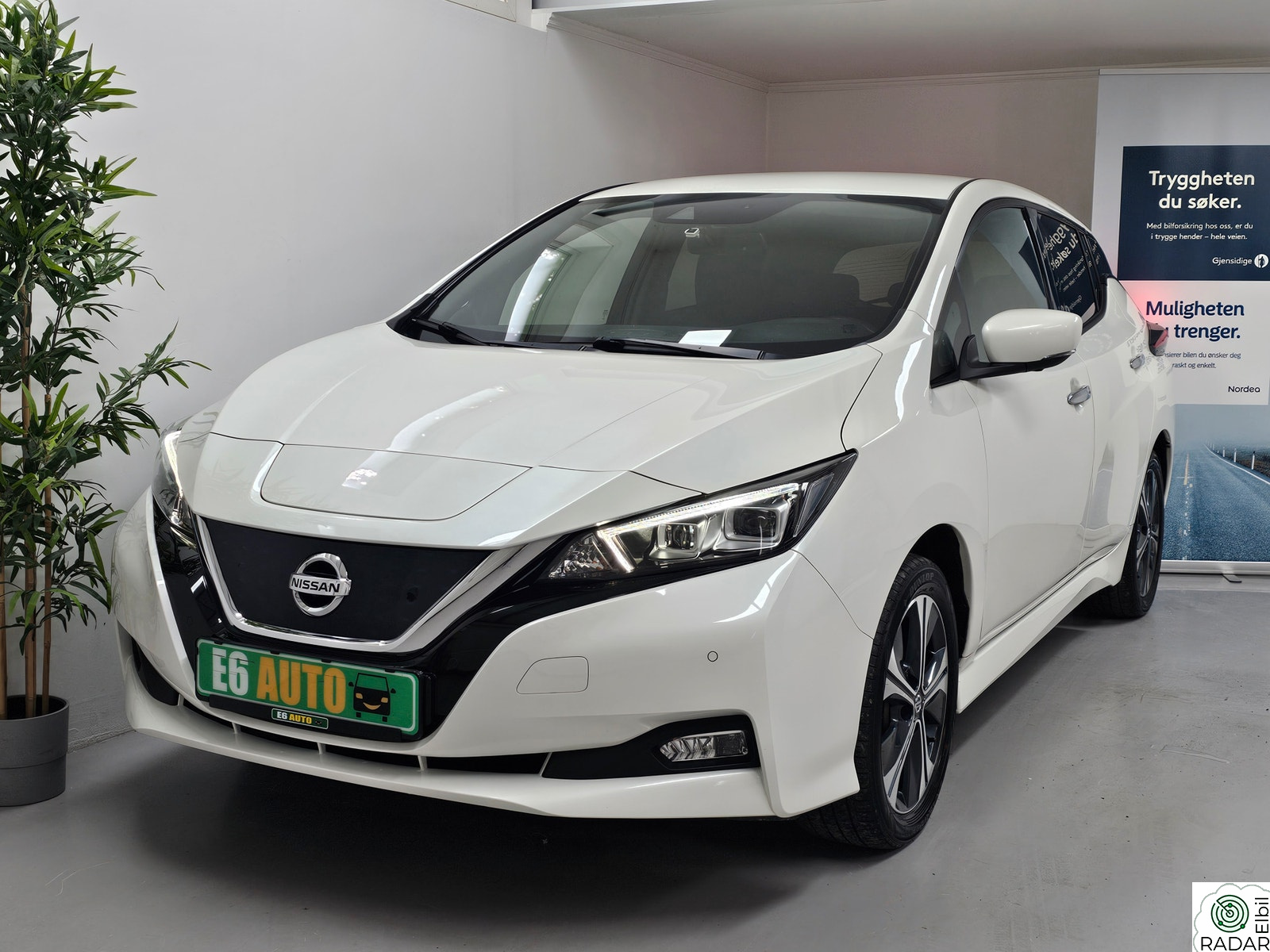 NISSAN LEAF 62kWh N-Connecta 62Kwh 360CAM/APP/KEYLESS/NAVI/VARMEPUMPE/DAB