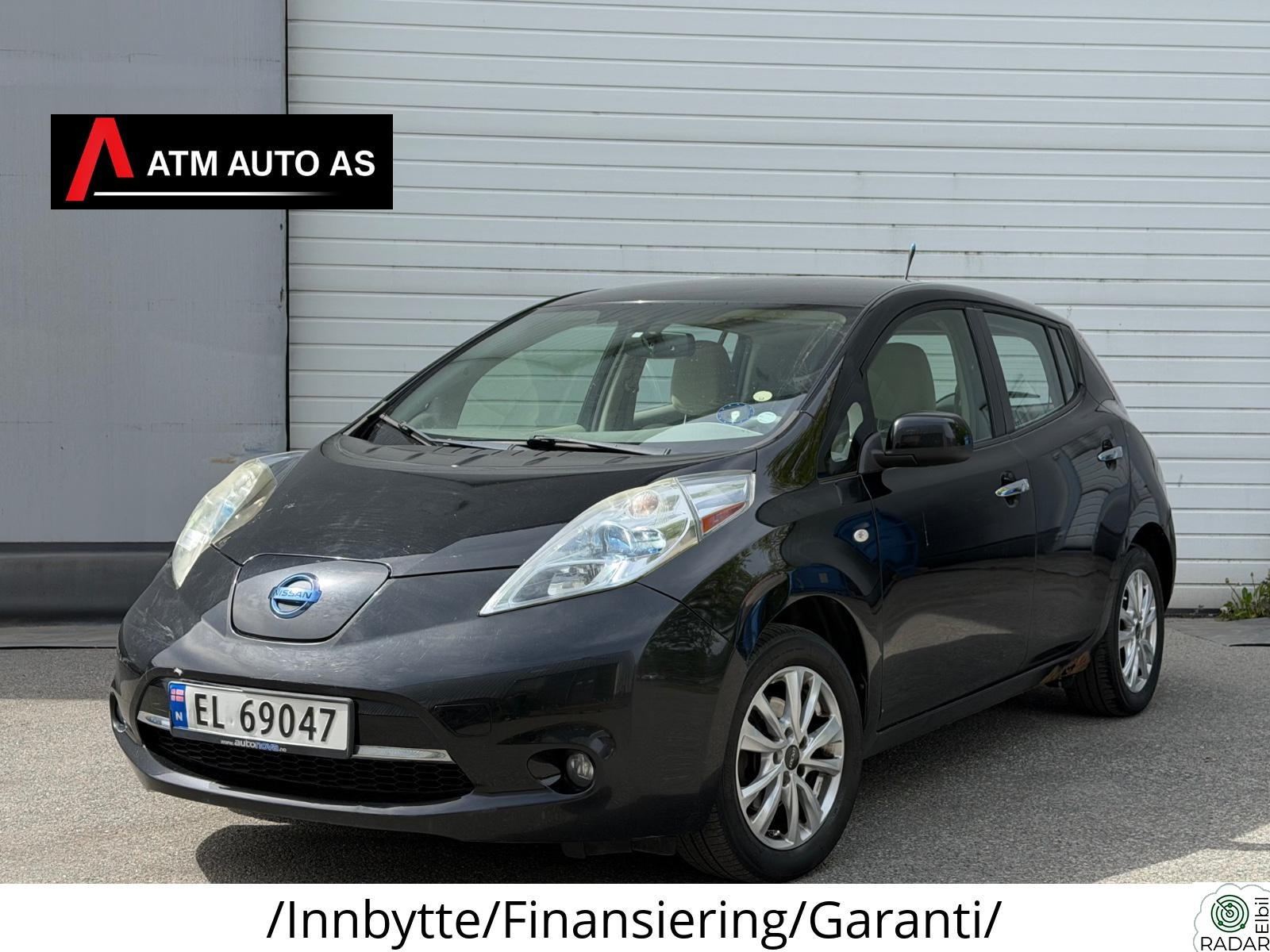 NISSAN LEAF RYGGEKAMERA - SV.HJUL - 2 LADERE - RATTVARMER - SETEVAR
