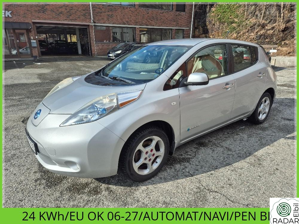 NISSAN Leaf 24 Kwh/EU OK 06-27/AUTOMAT/NAVI/PEN BIL