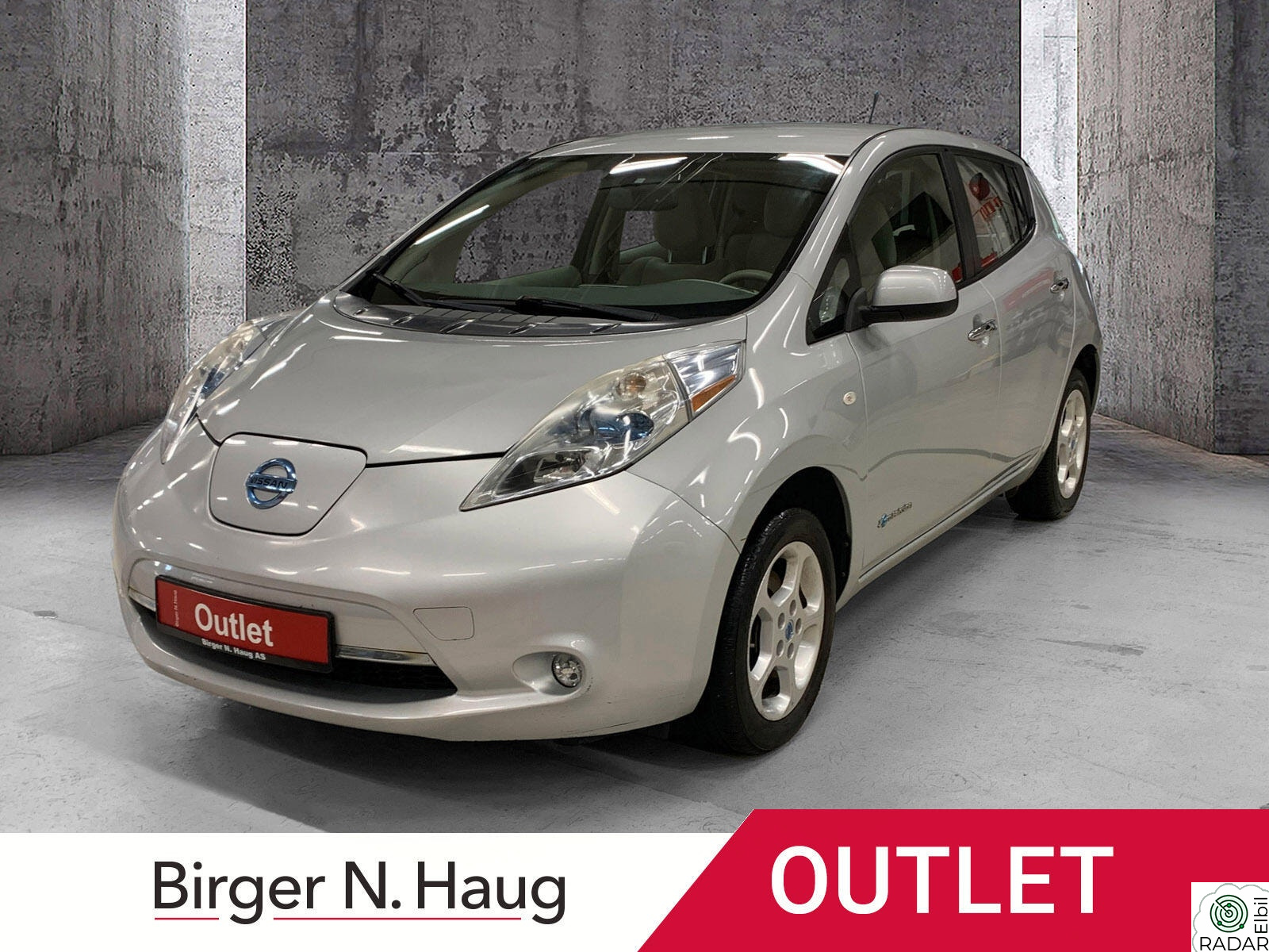NISSAN LEAF (basismodell) /Outlet/Ryggekamera/Varme i ratt/